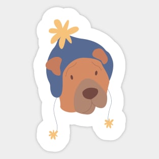 Cute Dog Sticker